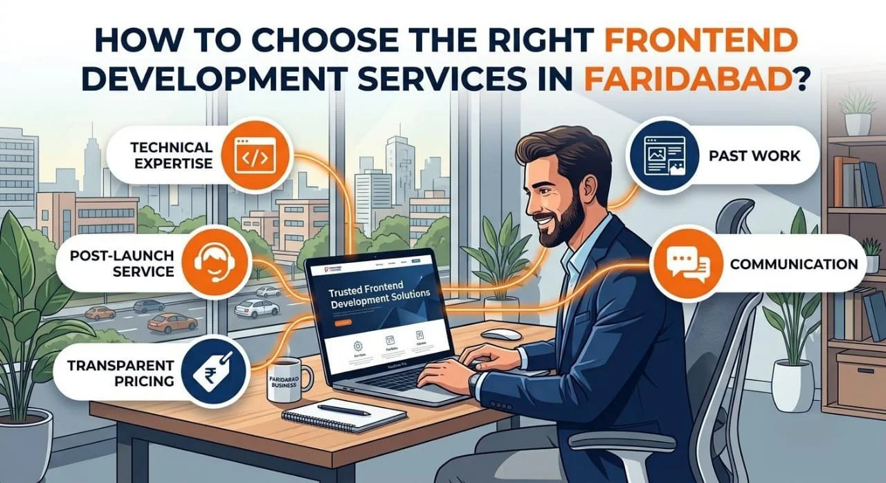 How to Choose the Right Frontend Development Services in Faridabad?