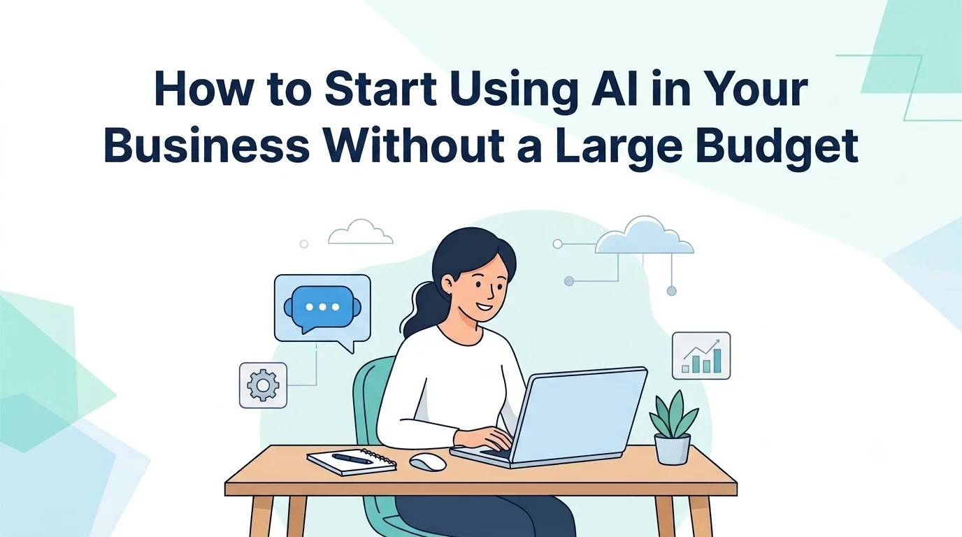 How to Start Using AI in Your Business on a Budget?