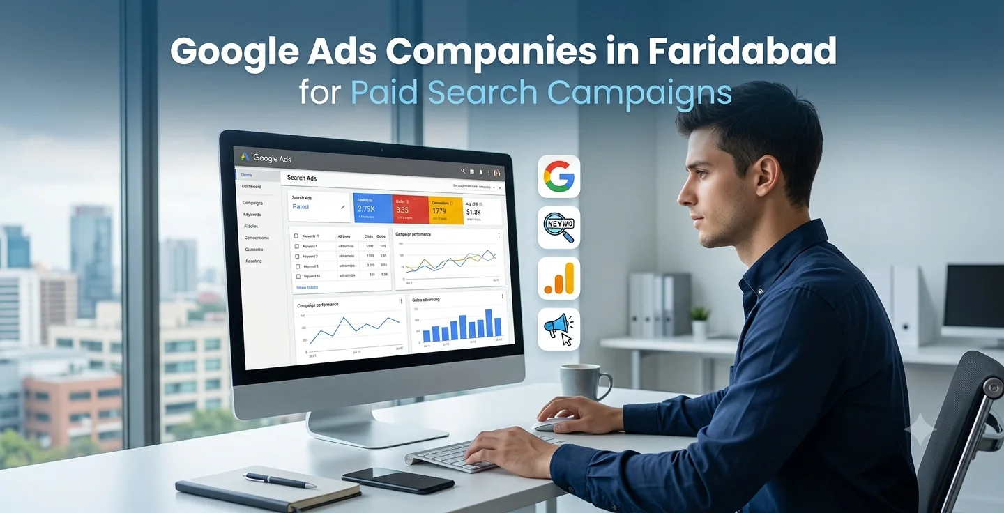 Google Ads paid search campaign dashboard