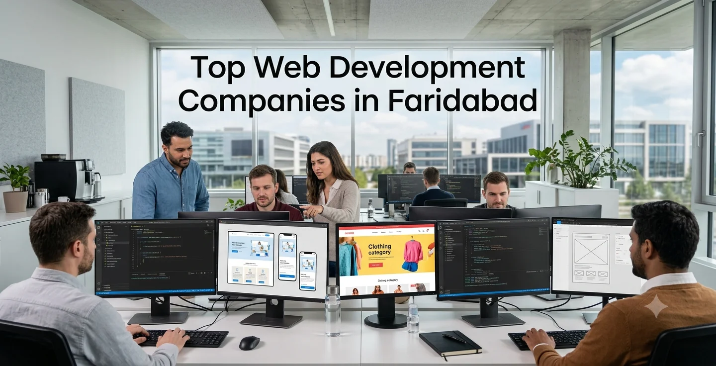 Web development team in Faridabad