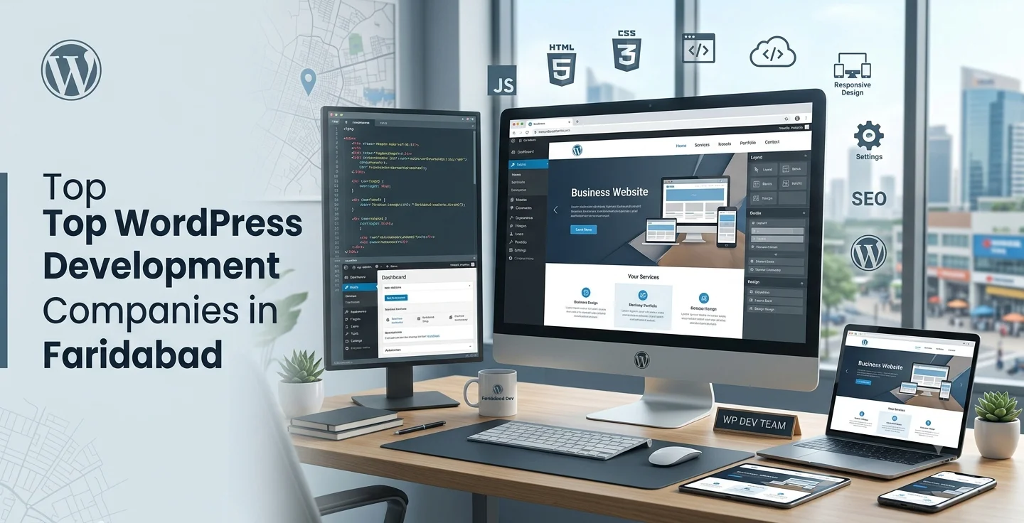 WordPress development companies in Faridabad