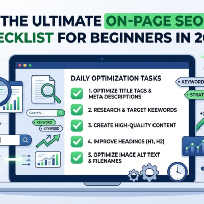 The Ultimate On-Page SEO Checklist for Beginners in 2026